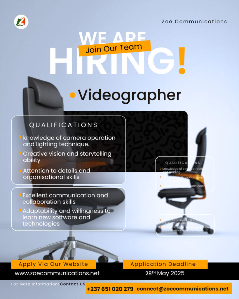 We are hiring at zoe communications