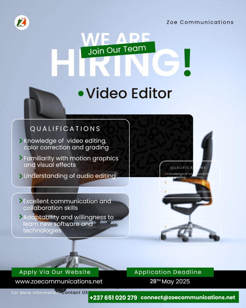 Zoe hiring flyer